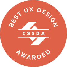 CSS Design Awards, Best UX Design